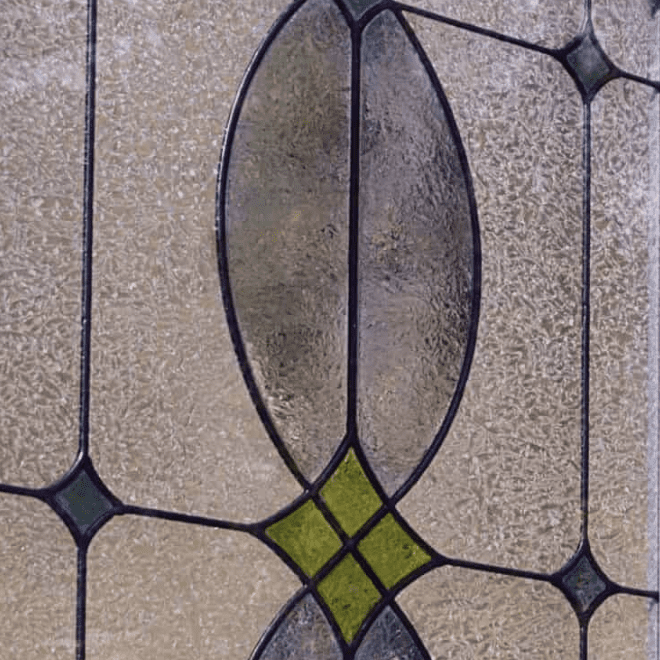 Harmony Inspiration Stained Glass for Doors | Red River Roofing Siding and Windows