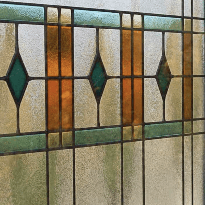 Lincoln Inspirations Stained Glass for Doors | Red River Roofing Siding and Windows