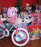 Toy Drive Donations by Red River Roofing, Siding and Windows