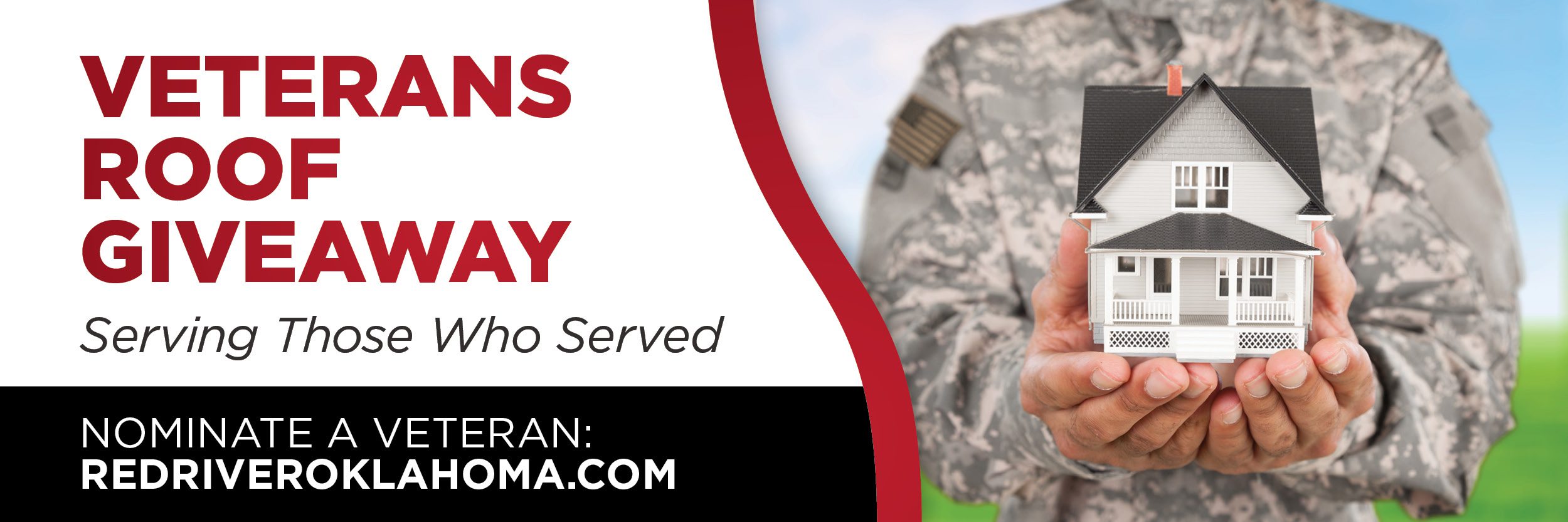 Veterans Roof Giveaway | Red River Roofing